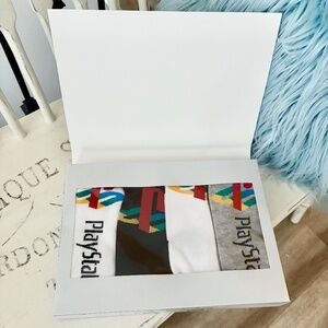 PlayStation Socks, Mens Crew Socks, 4 Pair, Box Set Size 7-11, Gaming Socks, NEW